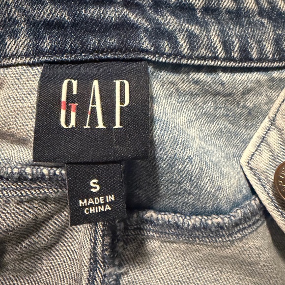 Gap Women's Blue Denim Patchwork Mini Dress Small - Picture 5 of 6